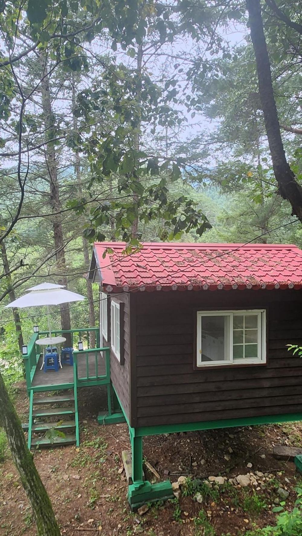 Hongcheon Gongjaksan Recreational Forest Pension Bagian luar foto